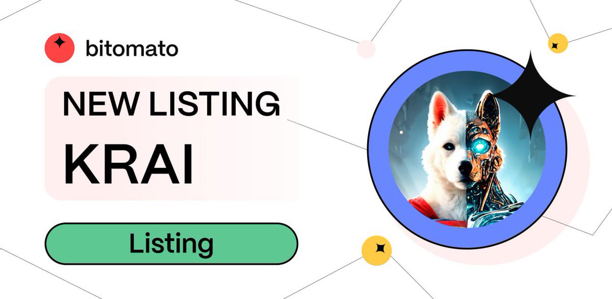 🚀 EnKryptedAI ($KRAI) is listed on Bitomato! 🐾🦸‍♂️
👉 Register now: bitomato.com/?referral=7290…
👉 Trade now: bitomato.com/trade/KRAI_USD…

Meet EnKrypto – your AI-powered superhero dog who sniffs out scams and fights the dark web to protect your crypto journey!

🌐 Why EnKryptedAI?

🛡