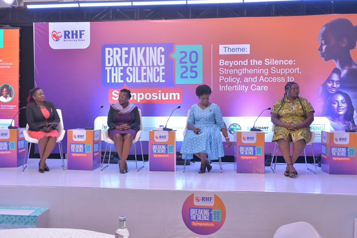 We’ve had a very engaging panel discussion at the #BreakingTheSilence2025 Symposium with our panelists Jennifer Male, Pastor Sarah Ssegane and Prossy Kanyesigye with Doris Mitti Kimuli as the moderator.