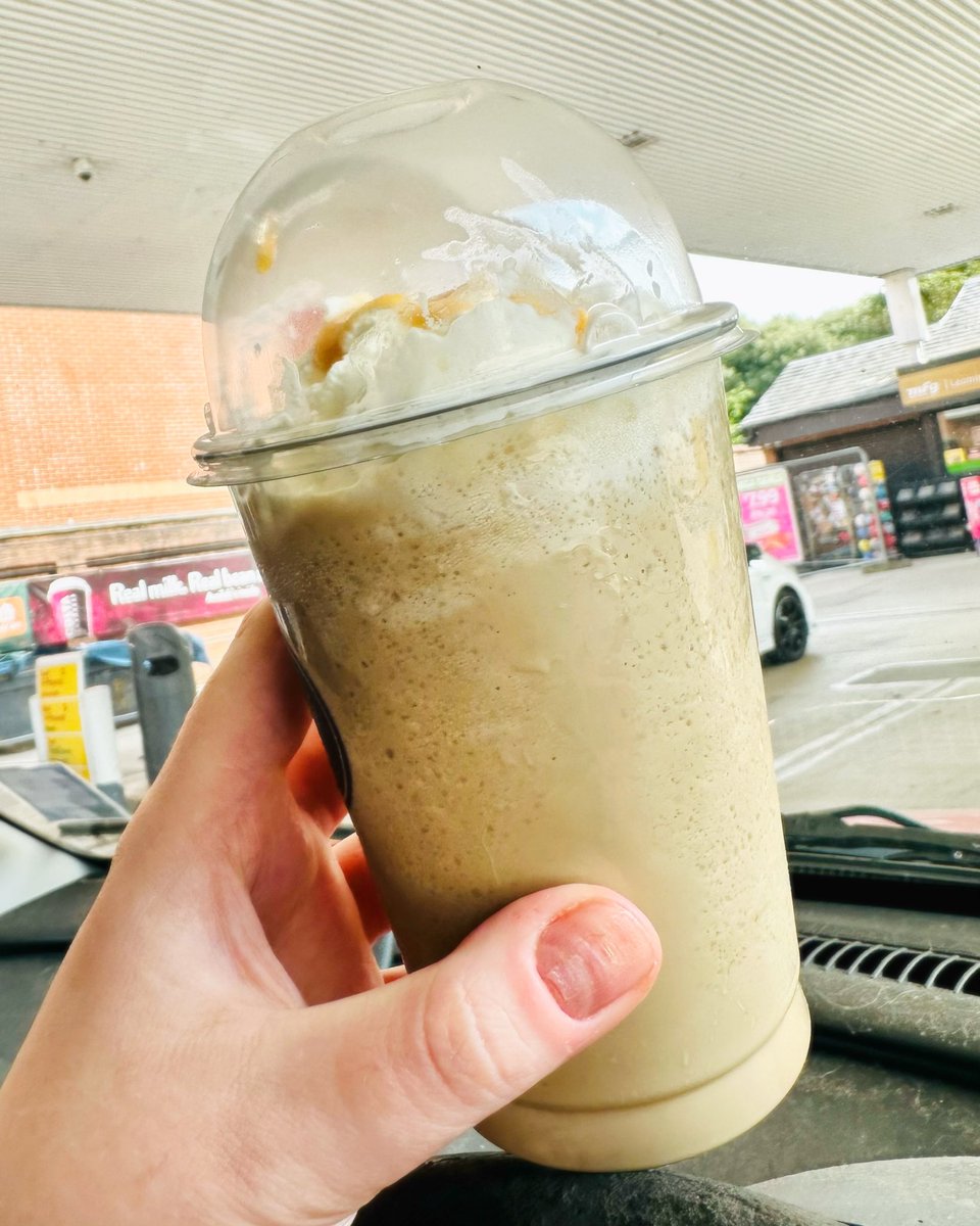 TheaDickinson's tweet image. Me buying a caramel frappé from @McDonaldsUK this morning:

Me: Can I have six sugars please?

Worker: There is already sugar in the drink.

Me: I know, but I don’t like coffee.

Worker: …

Me: I just need the caffeine.

🧋

#frappe #icedcoffee #McDonalds