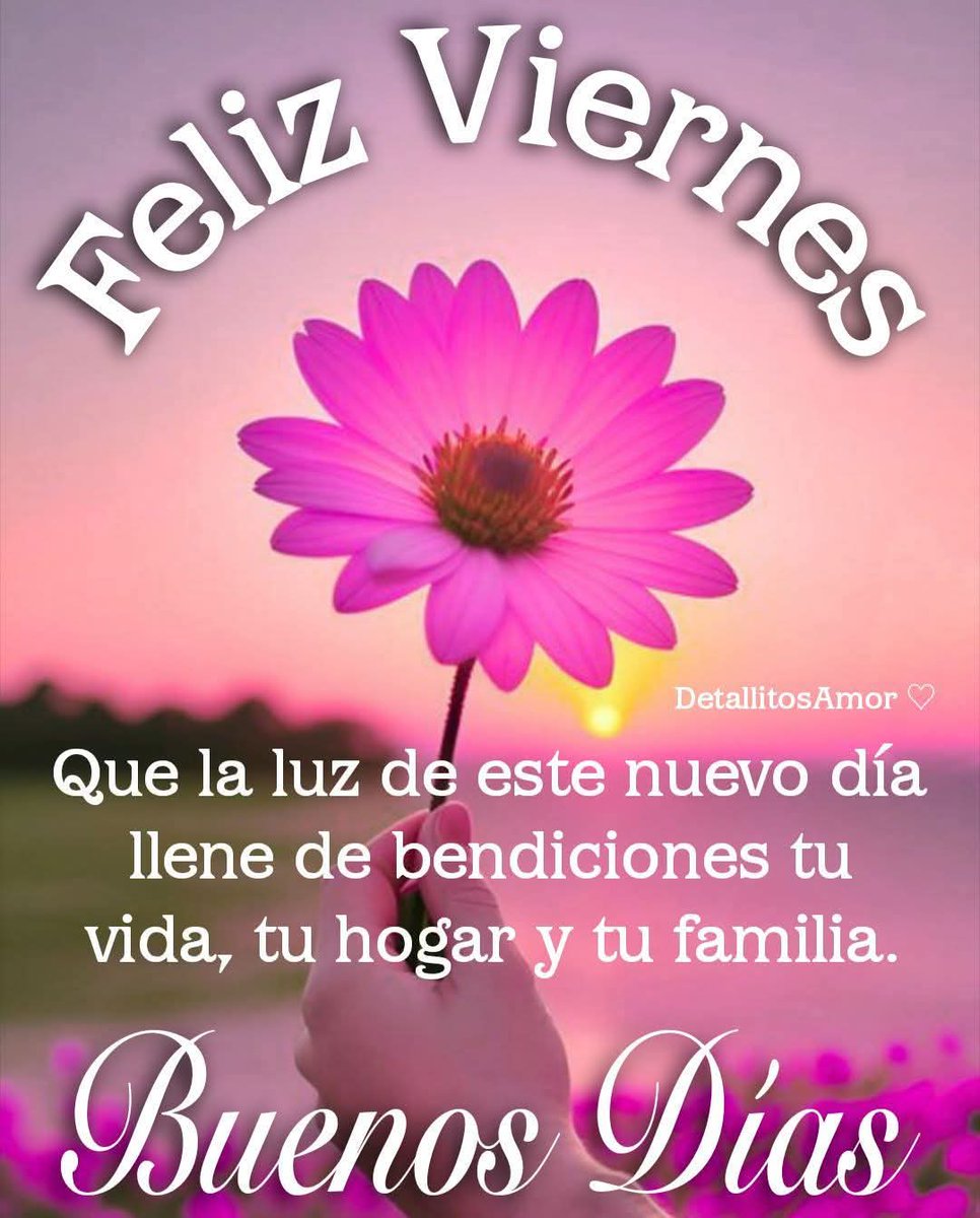 Bonito día mi gente...