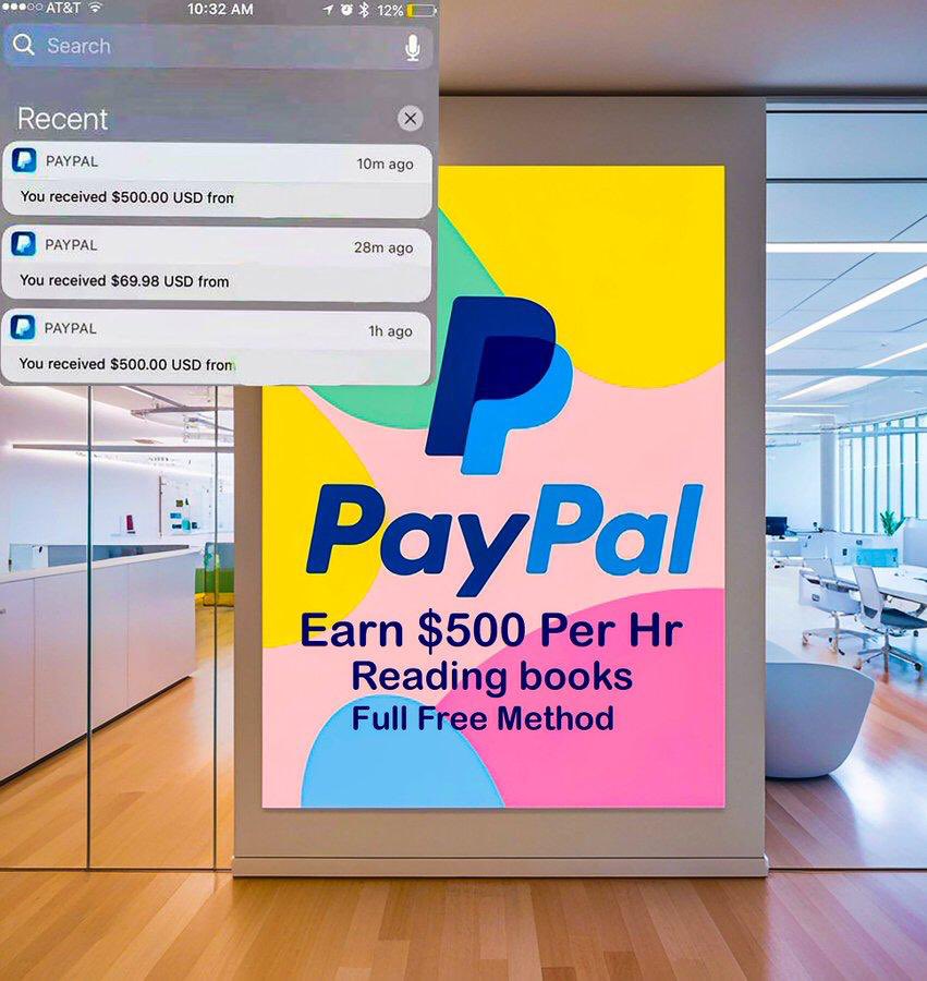 Earns $500 per hour
by reading books. 

I've created a guide with 10 methods to help you earn

$5,000 daily.

Normally $199, but today, it's free.

*With in 24hours*

To get it:

Follow 
Like this post &amp; RT
Comment 'NEED'

I'll DM it to you
(Must be following me)