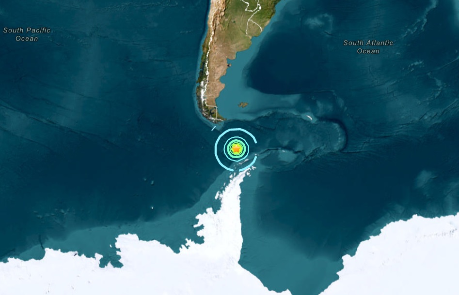 Ein sehr schweres Erdbeben der Stärke 7,5 hat am Freitag (22.08.2025) den Meeresboden in der Drake-Passage zwischen der Südspitze Südamerikas und der Nordspitze der antarktischen Halbinsel erschüttert:

unwetteragentur.de/sehr-schweres-…

#Erdbeben #Argentinien #Chile #Antarktis