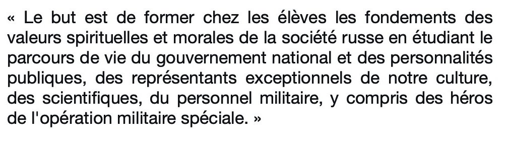Le ministère russe de l'Éducation va supprimer à la rentrée 2026 des heures d'enseignement de l'anglais au profit de la matière "Culture spirituelle et morale de la Russie".
Je vous laisse hurler de rire🤣⬇️
x.com/sotaproject/st…