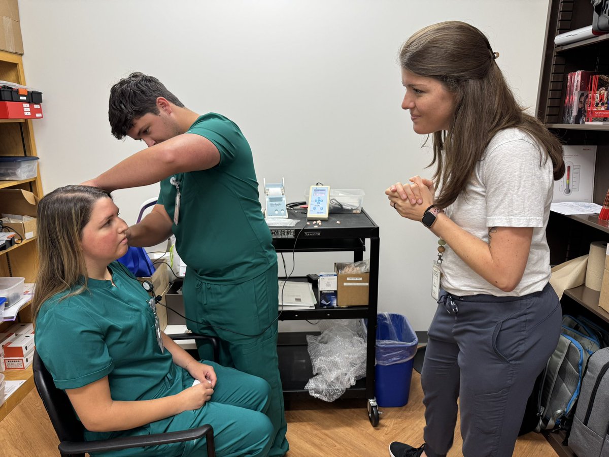 Audiology boot camp introduced foundational clinical skills to first year AuD students. It was a busy week!