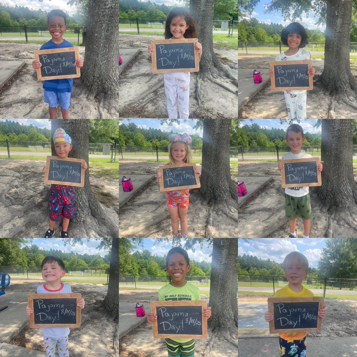 classofMrsSine's tweet photo. The last few weeks of starting kindergarten in our class have been so much fun! From a crash course on OT skills, to Chicka Chicka Boom Boom day and then pajama day, our kindercampers sure know how to have a good time! 🎉@OliveChapelElem @ErinKelleyMay @jmboyer @AshleyPCharles https://t.co/k9tjiZfIYn