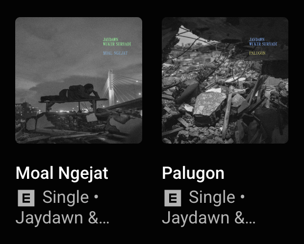 Nggak sabar menunggu Oktober, menunggu kelanjutannya dua single ini.