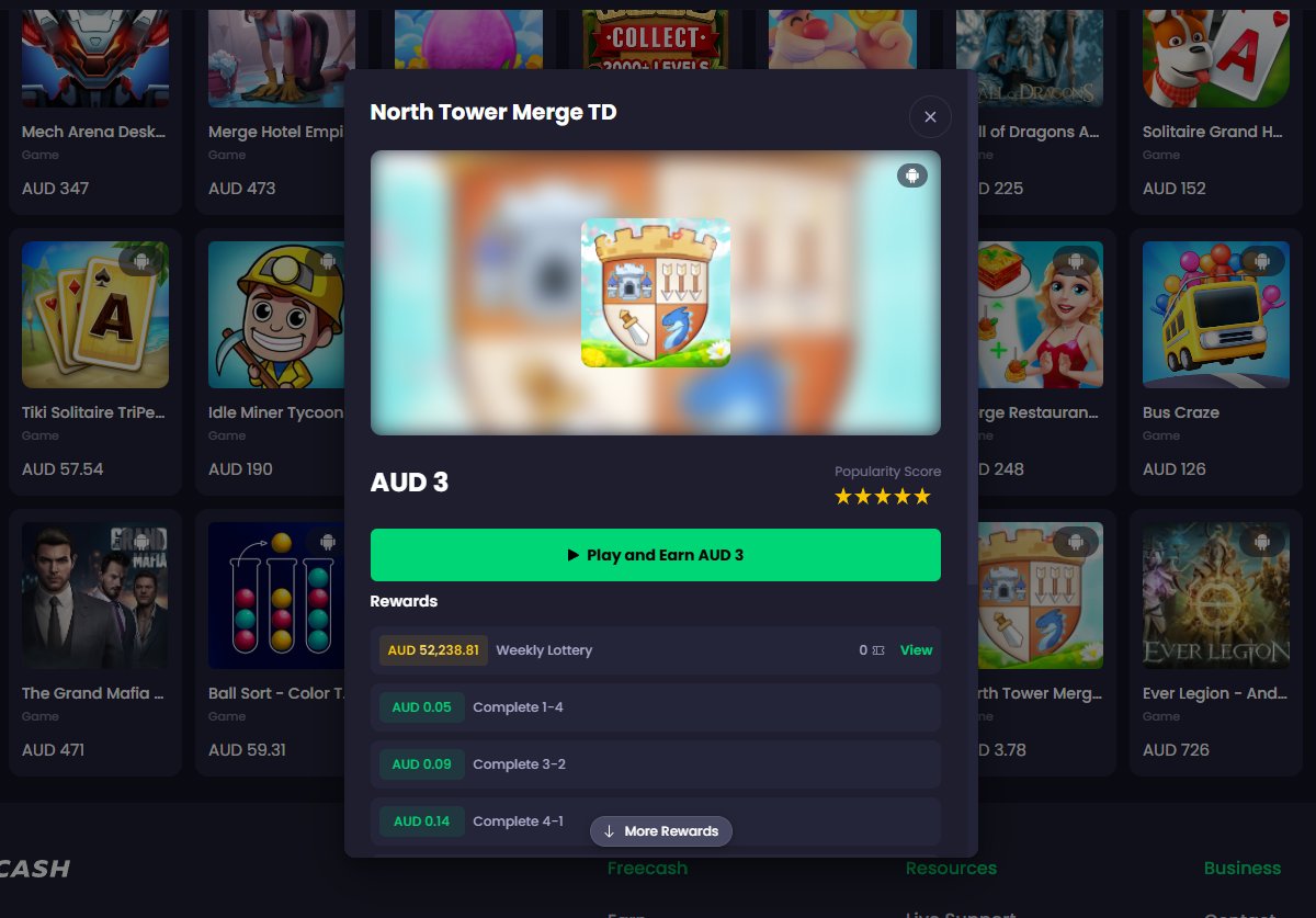 FreeCashGames's tweet photo. Earn $3 in #crypto playing north tower merge on #freecash

Join - https://t.co/bZEwvaf41Z

$btc $jeet $milo $swole $kek $rich $tsuka $volt $zkpepe $gme $dogegf $dojo $hoge $yolo $chewy $piza $dogpad $chonk $mfer $doggy $pomp $bobo $chees #games $hash $chad $farc $trx $bnb $doge https://t.co/P7dIqANG59