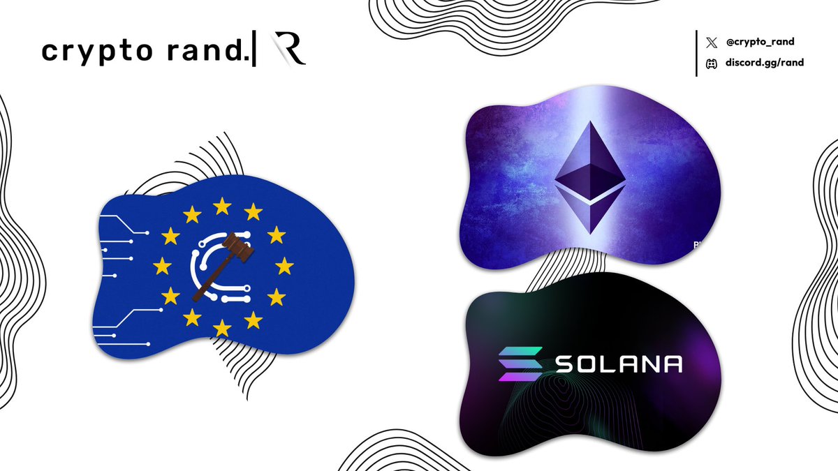 GM Crypto gang! The European Union 🇪🇺 will continue to move forward with  its Digital Euro Stablecoin rollout out on either #Ethereum or #Solana 👀  Which chain do you think they should
