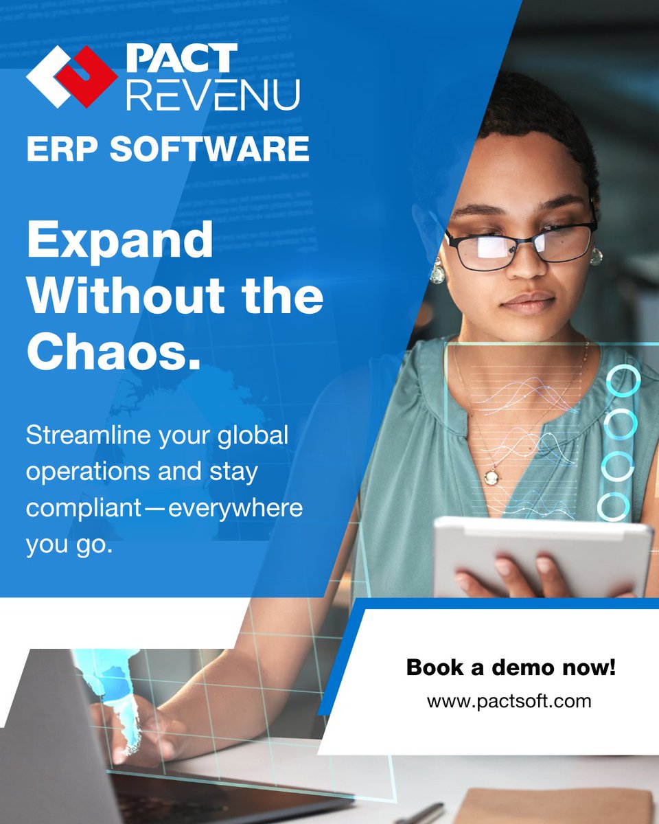 pacterpsolution's tweet image. Going global? Don’t let operations slow you down.
🌍 Multi-location
💱 Multi-currency
📊 Centralized reporting
✅ ZATCA & VAT compliant
Scale confidently with PACT ERP.
🔗 pactsoft.ae
#ERP #GlobalBusiness #DigitalTransformation #Compliance