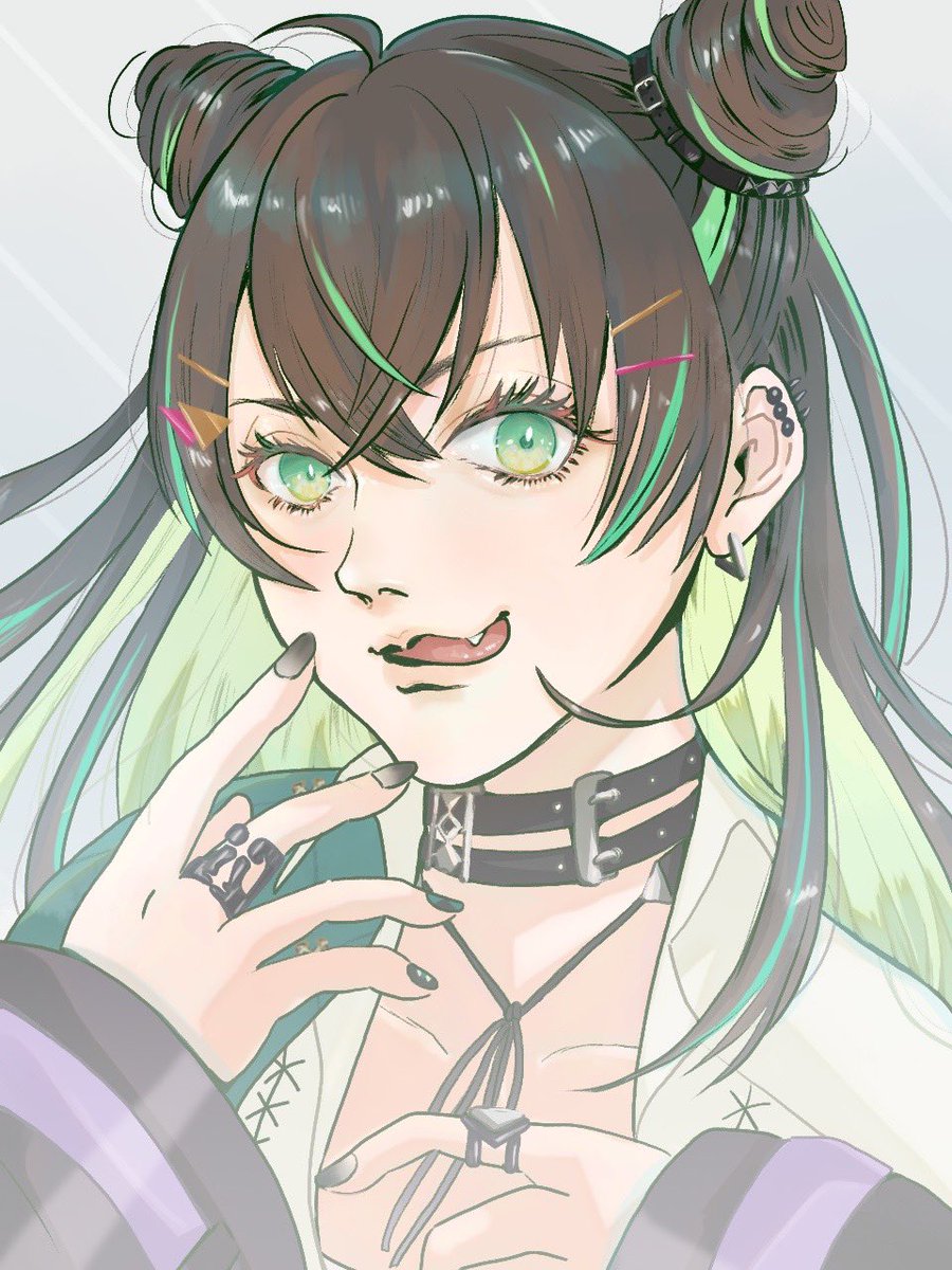 #ハチドリ生誕祭2025
#トワツガイ_FA
ハチドリさん誕生日おめでとう！(再掲)
