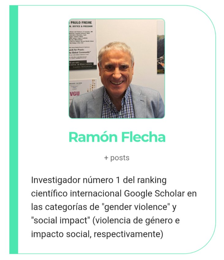 Oriol García-Alzórriz (@ogarciaalzorriz) on Twitter photo Avui, en les homilies d'en Ramón surten els conceptes: amor propi i autoestima.
periodicoeducacion.info/2025/08/22/edu…
Quin altre concepte s'escauria a la biografia de <a href="/R_Flecha/">Ramón Flecha</a>?
Amb l'esperança que per fi ara la <a href="/UniBarcelona/">Universitat de Barcelona</a> sí actuarà amb responsabilitat.
Caldrà seguir estirant ben fort! Avui, en les homilies d'en Ramón surten els conceptes: amor propi i autoestima.
periodicoeducacion.info/2025/08/22/edu…
Quin altre concepte s'escauria a la biografia de <a href="/R_Flecha/">Ramón Flecha</a>?
Amb l'esperança que per fi ara la <a href="/UniBarcelona/">Universitat de Barcelona</a> sí actuarà amb responsabilitat.
Caldrà seguir estirant ben fort!