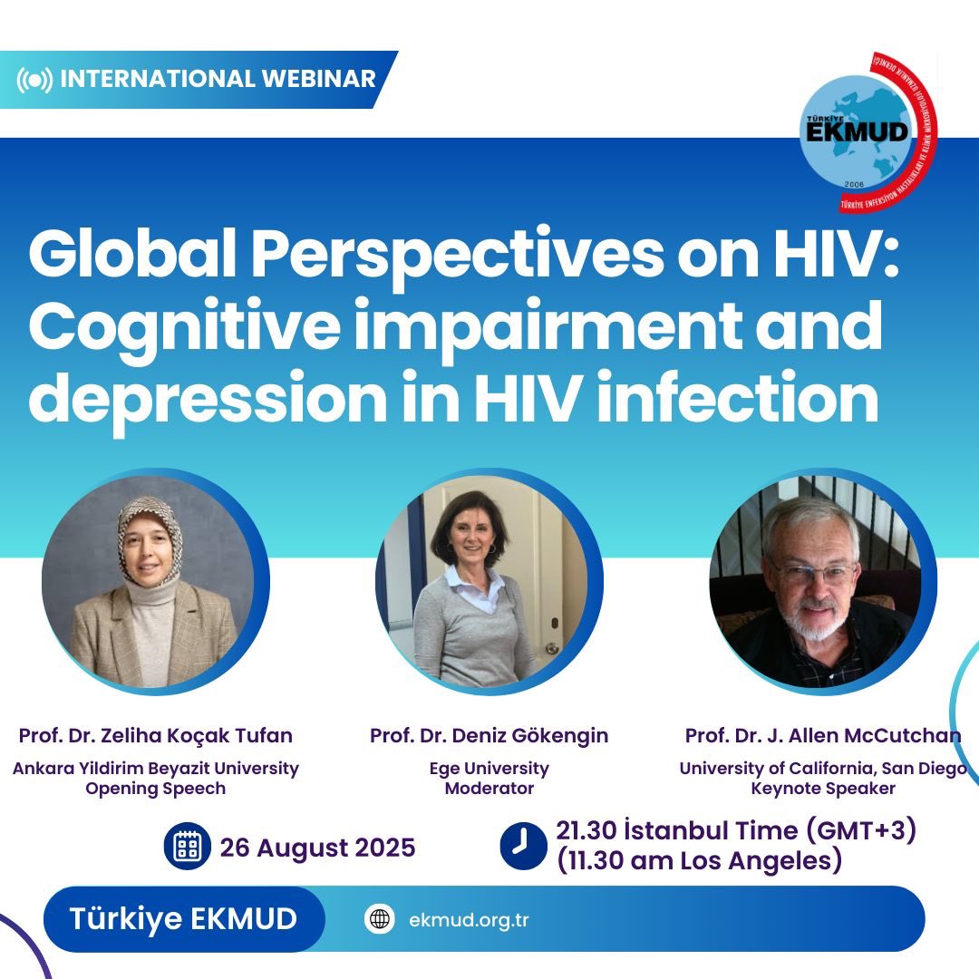 Global Perspectives on HIV: Cognitive impairment and depression in HIV infection!

Sign up here 👉🏻
ekmud.org.tr/haber/1551-glo…