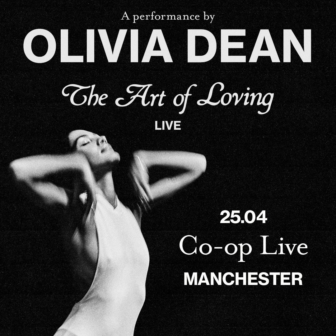 JUST ANNOUNCED: Olivia Dean

OLIVIA DEAN announces her biggest ever UK headline tour, kickstarting April 2026.

Find out more: cooplive.com/events/olivia-…

<a href="/coopuk/">Co-op</a> members get first in line for tickets
Co-op Member Presale: 10:00 27 August 2025
General Sale: 10:00 29 August 2025