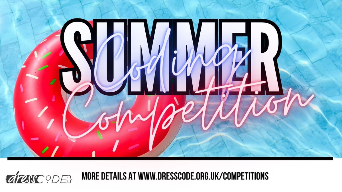 dressCodeHQ's tweet image. Our annual Summer of Code competition is live. Open to all Primary and Secondary pupils! Lots of prizes to give away dresscode.org.uk/competitions
#ChooseComputingScience #ClosingTheGenderGap #edutwitter #computing #caschat #STEM #SummerOfCode