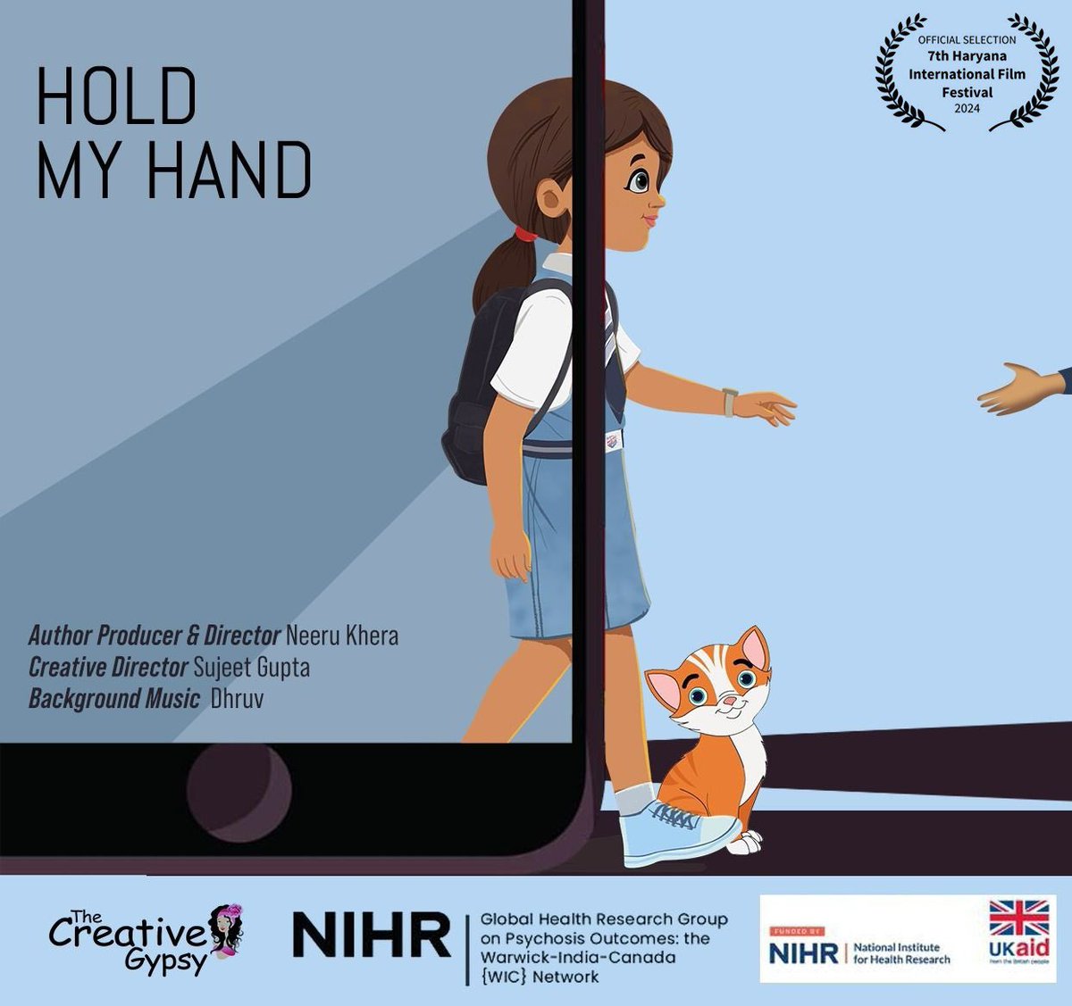 creativegypsy_'s tweet photo. Amazing news! "HOLD MY HAND.." was just selected by 16 International Film Festivals - in Jaipur India by JIFF via https://t.co/yj7aQWFxZI! - https://t.co/6cqdhxPPNA