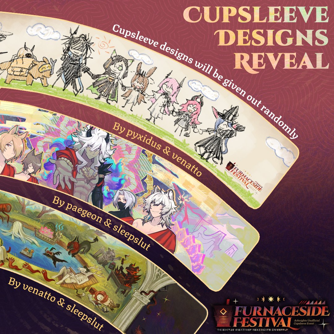 (Singapore event 🇸🇬)hiiiiiiiii tickets for this IS5 themed arknights cupsleeve event are avail! its happening on 6 september!
everyone's been working very hard to put this together 🙇♀️
🔗below