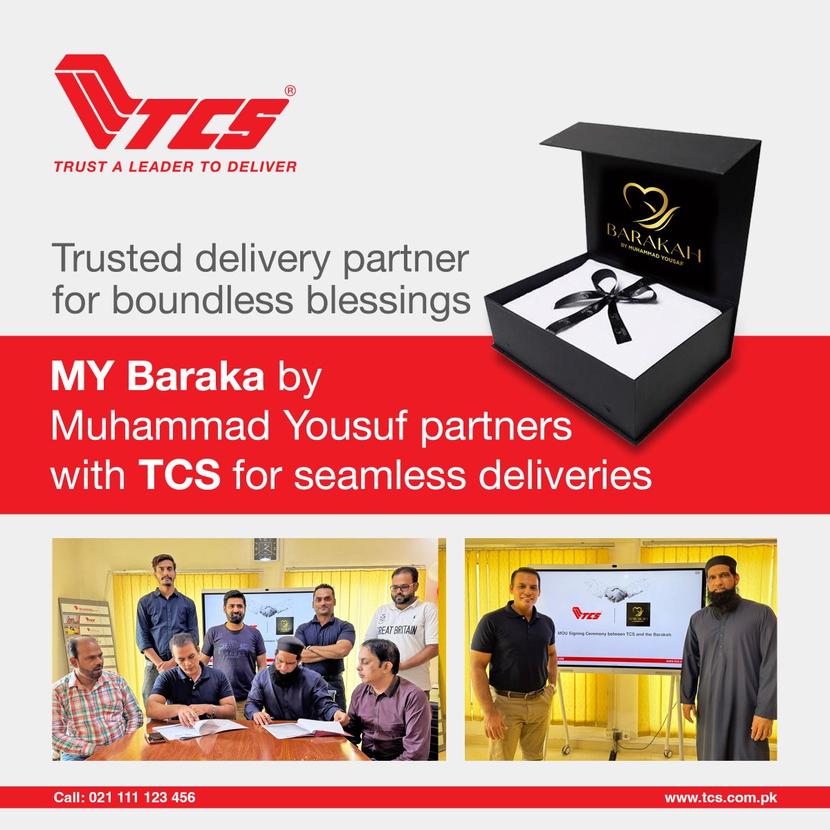 We’re partnering with Muhammad Yousuf’s MY Baraka to deliver the Complete Ehraam Kit to pilgrims.
Two trusted names. One noble mission. Boundless blessings.
Order now through MY Baraka.
#TCS #TCSkardo #mybaraka #ehraamkit #nationwidedelivery #internationaldelivery