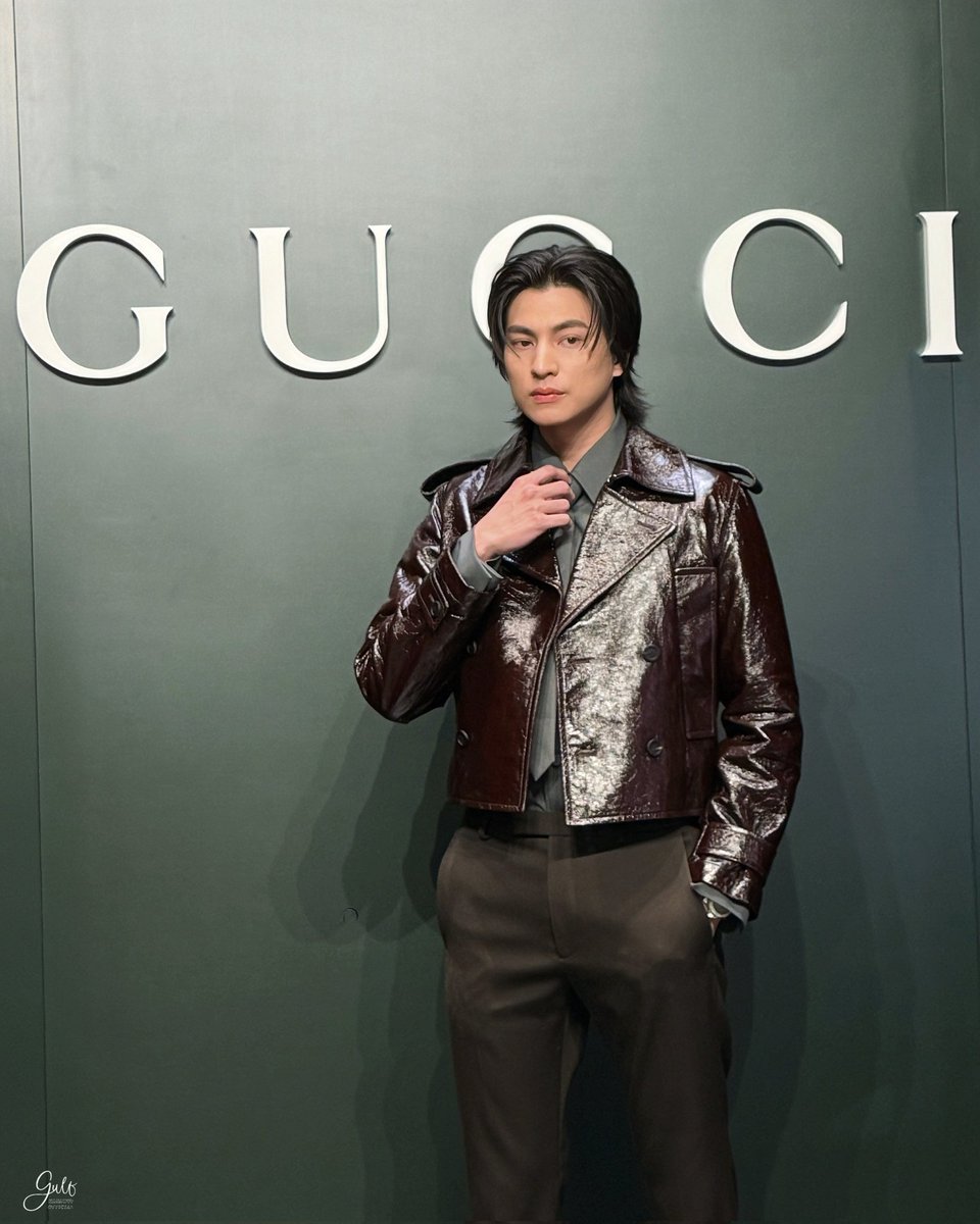 Gulfkanawutofc's tweet photo. You look stunning. 💚❤️

GULF BA GUCCI​ IN WUHAN
#GucciGGMonogramxGulf
#GGMonogram
@gulfkanawut @gucci https://t.co/MM40MB1MaX
