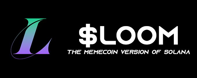 drosafwa's tweet photo. I've heard people calling Solana a memecoin lately, so i'm making the memecoin version of solana with it's previous name "Loom"

If you were late to SOL, this is your second change to get in before it explodes, maybe this reaches an ATH 280B Market Cap, you never know, just don't fade it again.