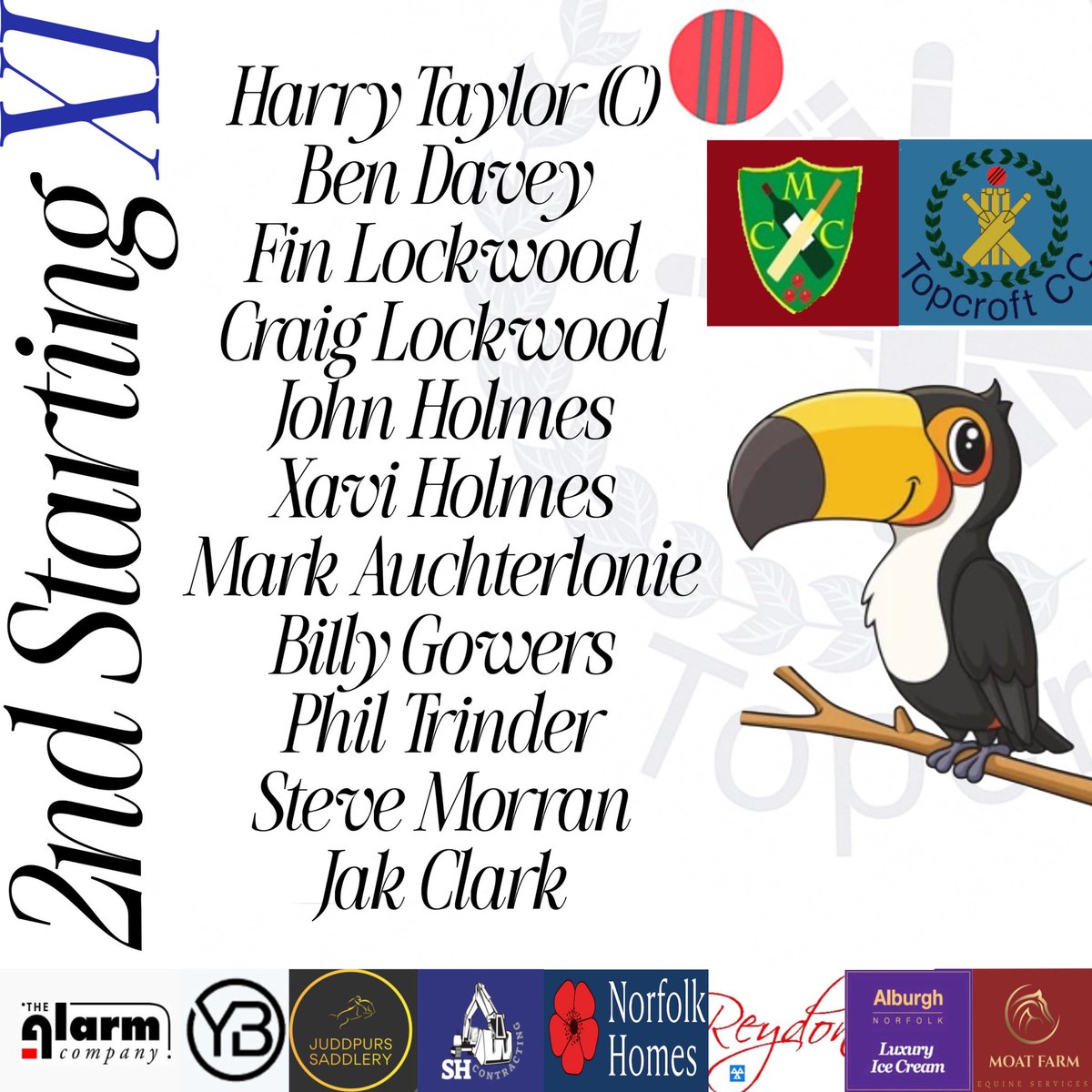 Topcroft CC tweet media