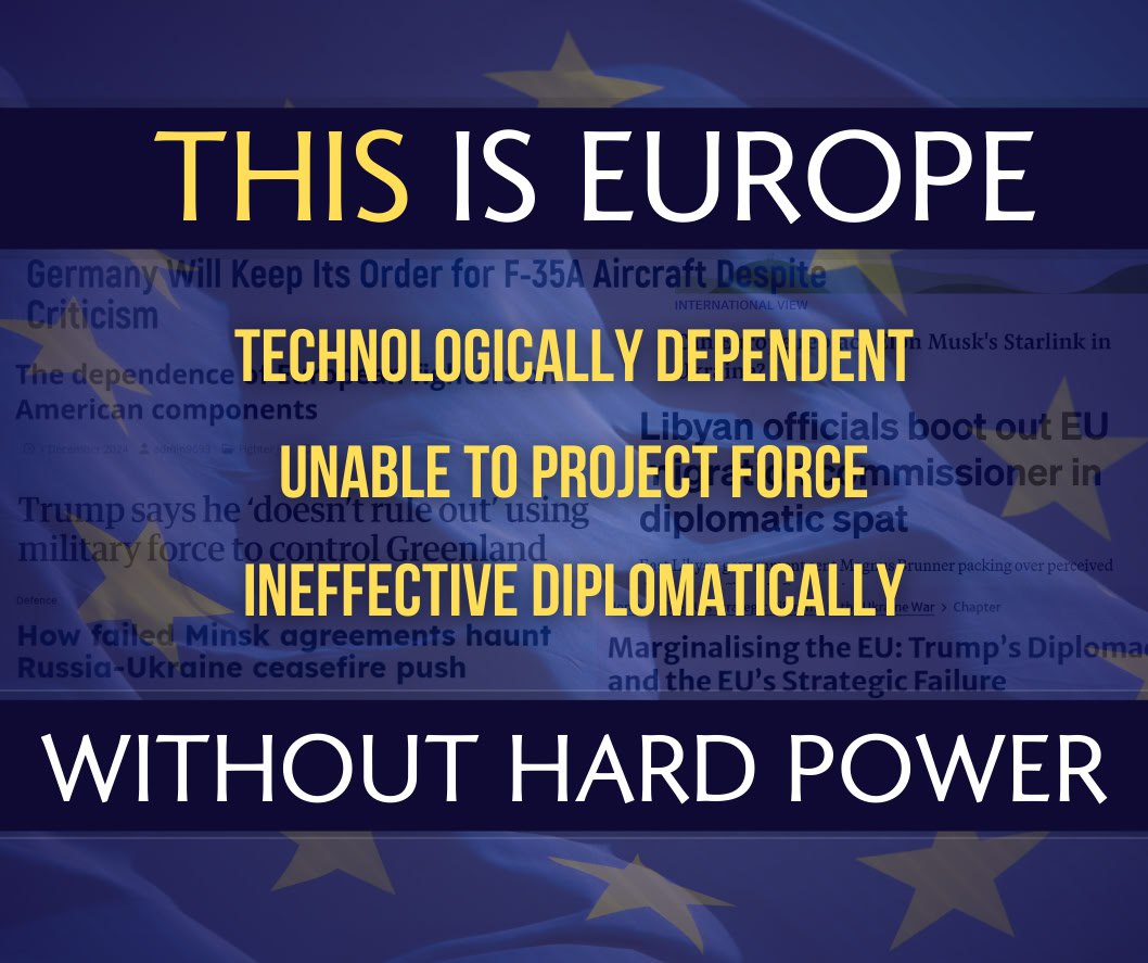 It's time for:

🇪🇺 A European army
🇪🇺 A European navy 
🇪🇺 A European air force 
🇪🇺 European nuclear weapons