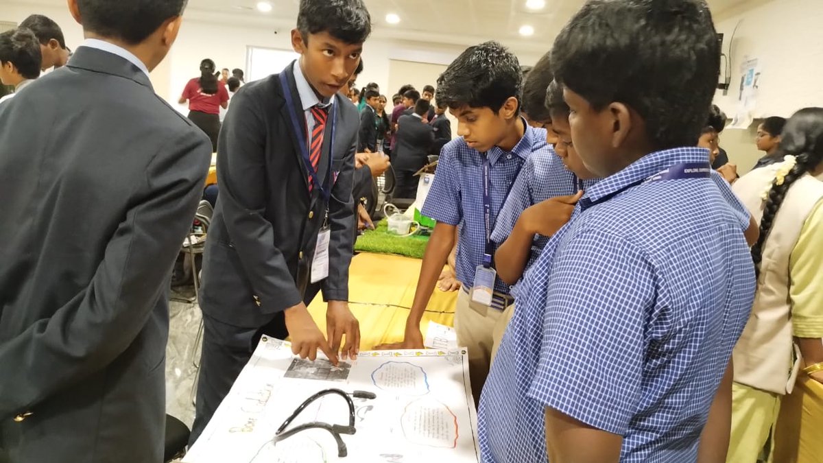 SriNachammal's tweet image. Our students explored IGNITIA’25 Science Expo at KPR Arts &amp;amp; Science College, witnessing innovations from renewable energy models to space technology. The visit inspired creativity, real-world learning, and a deeper love for science
#innovation #LearningJourney #technologybased