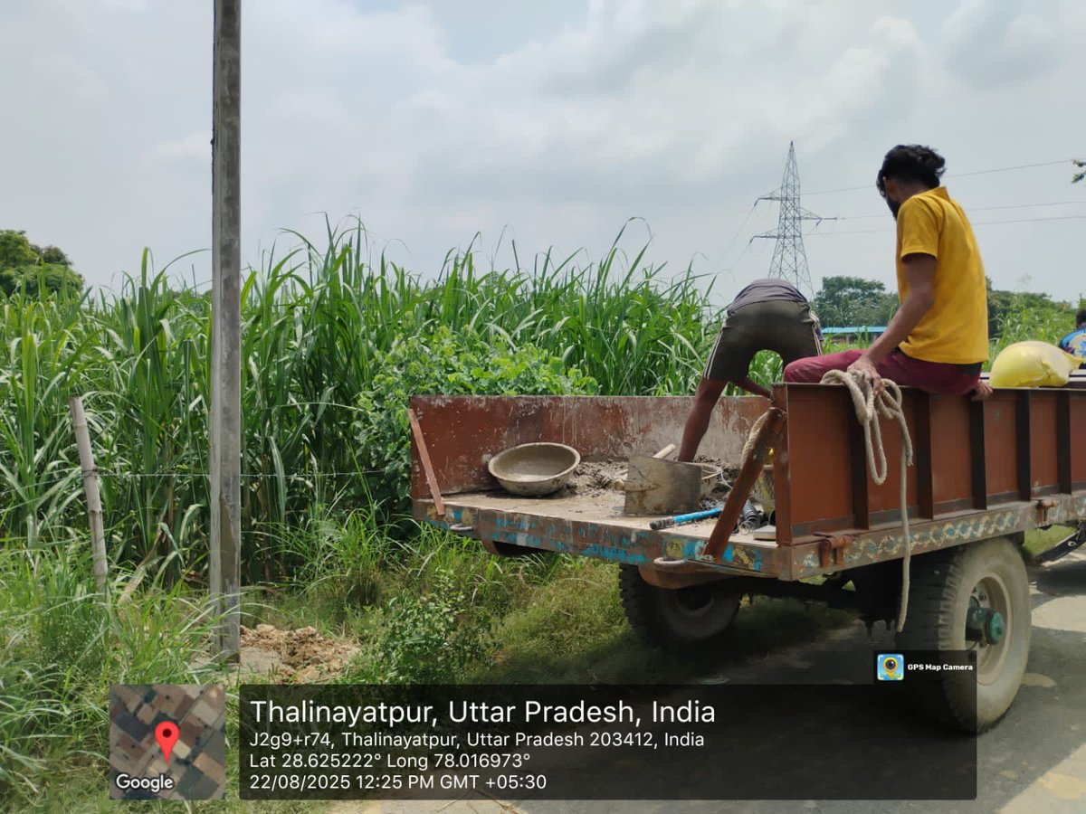 pvvnlbulandshr's tweet image. वि0वि0ख-स्याना के अंतर्गत साहनपुर पर RDSS योजना के अंतर्गत पोलो की ग्रोउटिंग का कार्य किया गया।
#RDSS 
@aksharmaBharat 
@mduppcl 
@MdPvvnl 
@UPPCLLKO 
@1912PVVNL 
@UPPCLLKO