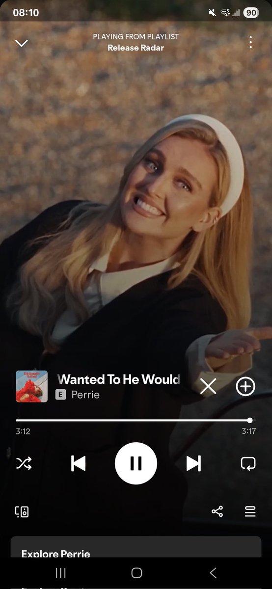 nickypaulsmith's tweet photo. @PerrieHQ This feels like a 'shout out to my EX' moment in your career! Hats off! Super impressed, love it 👏💓#ifhewantedtohewould https://t.co/sLX6XYt9Lj