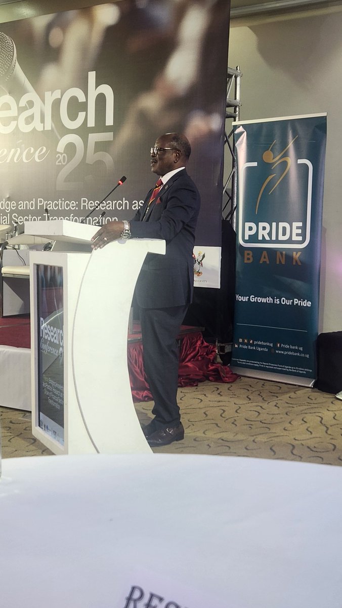 MBakundana's tweet photo. Attending the Launch of the #ResearchConference2025 under the theme "Bridging Knowledge and Practice: Research as the Driver of Financial Sector Transformation" organised by the @UIBFSTraining and @MakCoBAMS 

#BankingResearch
#Innovation
#FinancialSectorTransformation https://t.co/4ZpdJApaby