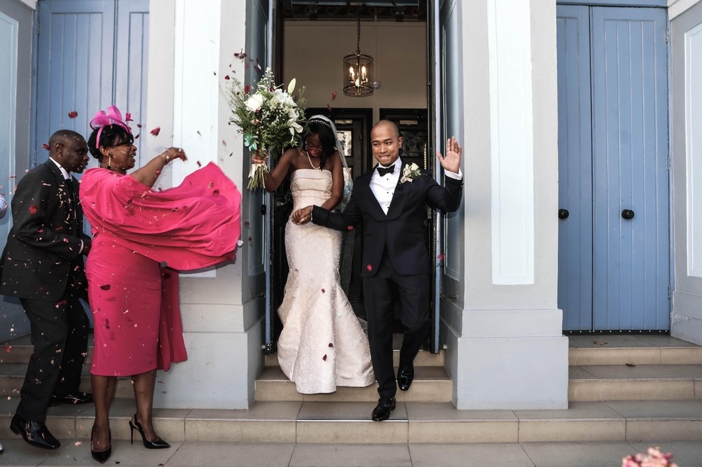 Confetti is always welcome at The Amadeus ✨
There’s nothing quite like that magical moment when the doors of our iconic duck blue building open and you’re showered in love… and confetti! 

It’s one of the most stunning shots you’ll treasure forever.