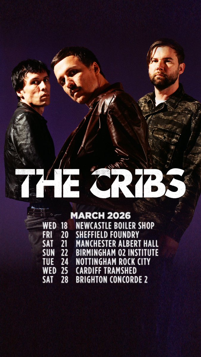 The Cribs tweet media