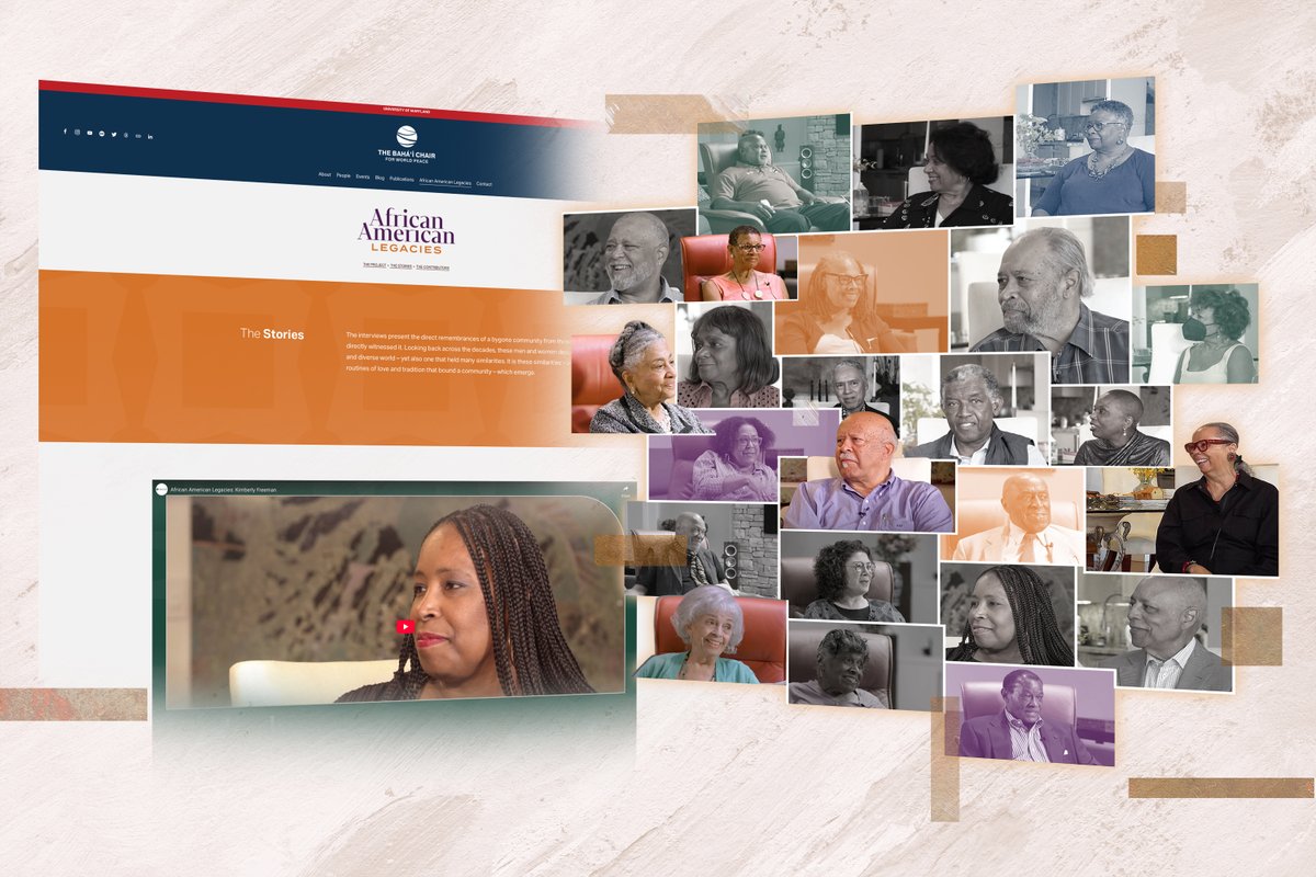 BahaiNews's tweet photo. The Bahá’í Chair’s oral history project, grounded in the principle of the oneness of humankind, shares accounts of resilience amid inequities that continue to shape lives.

Full story on: https://t.co/9hap4Bb5XA https://t.co/UMNQnHfezD