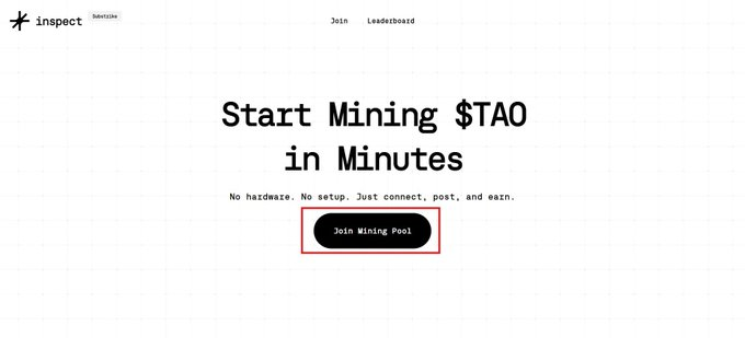FLiconas's tweet photo. Inspect powers collective access through Substrike.    No hardware, no complexity, just your words →  $TAO, directly onchain.
@inspectxyz

just launched Substrike, a permissionless $TAO mining engine built for everyone. Go to https://t.co/uDlvPRAwPl #NuanceInspectxyz $TAO https://t.co/EWBdPfUpEo