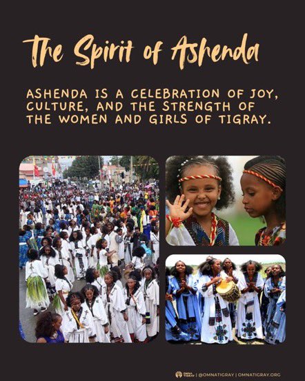 AbeSalat2025's tweet photo. 1/
Today, we celebrate the women &amp; girls of #Tigray this #Ashenda. 🌿
Their beauty, joy &amp; resilience shine despite pain, trauma &amp; daily struggle. Ashenda is not just festivity—it is resistance, remembrance, and a call for justice. ✊🏽💛❤️
#Ashenda #TigrayGenocide @UN_Women @UN https://t.co/DBnbYnH8q3