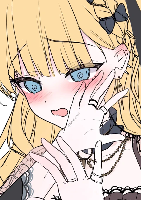 かわいいおじさん描き描き中