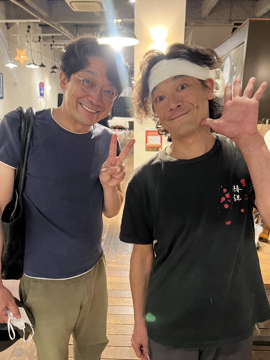 dosanko_mens's tweet photo. 道産子男闘呼倶楽部犬飼部長演出出演舞台
ふじたなおみ企画「眠レ、巴里」
副部長津村観に行ってきました。
ほぼ2人芝居といいながら、犬飼部長、結構出てました。
公演は錦糸町SASAYACAFE にて。
24日日曜までやってます！
この公演の翌日からいよいよ「きのう下田のハーバーライトで」始動予定‼︎ https://t.co/NGJOfigvWr