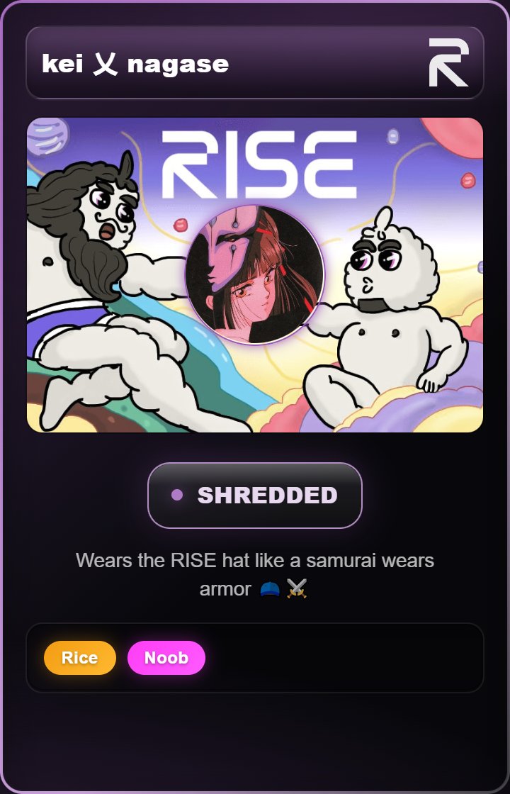 pixelanha's tweet photo. My RISE Passport ✨
Let's aRISE on @risechain!
#RISE #Gigagas https://t.co/3Jc9huljnv