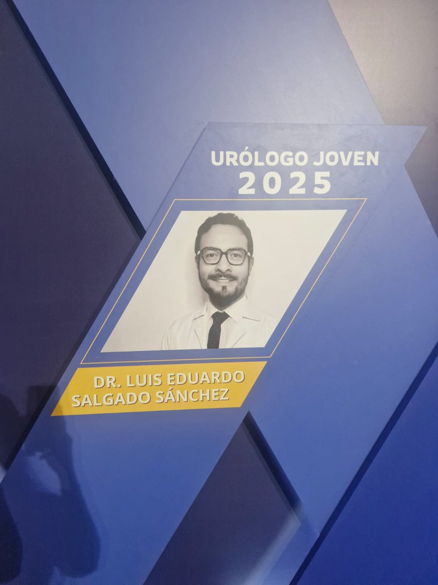 Todo mi reconocimiento y admiración! El logro más que merecido, por la entrega, disciplina, dedicación! MEJOR URÓLOGO JOVEN 2025 <a href="/SCUColombia/">Sociedad Colombiana de Urología</a> <a href="/LuisSalgadoS/">Luis Salgado M.D</a> 

#urologiacolombiana #FUCS #mentor