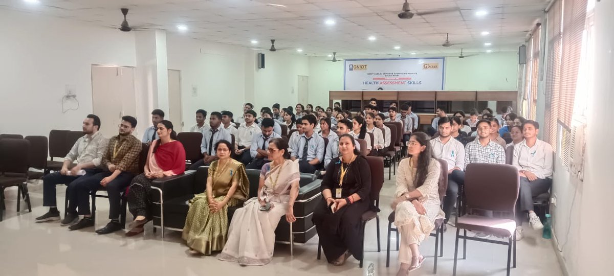 GNIOTCollege's tweet photo. GIMSAR observed Anti-Ragging Week (12–18 Aug 2025) with speeches, posters & skits by https://t.co/NPtU9PcVUR. Nursing students. The initiative promoted campus safety, respect & dignity, reinforcing commitment to a ragging-free environment.
#AntiRagging #GIMSAR #NoToRagging https://t.co/XlhubIPZn5