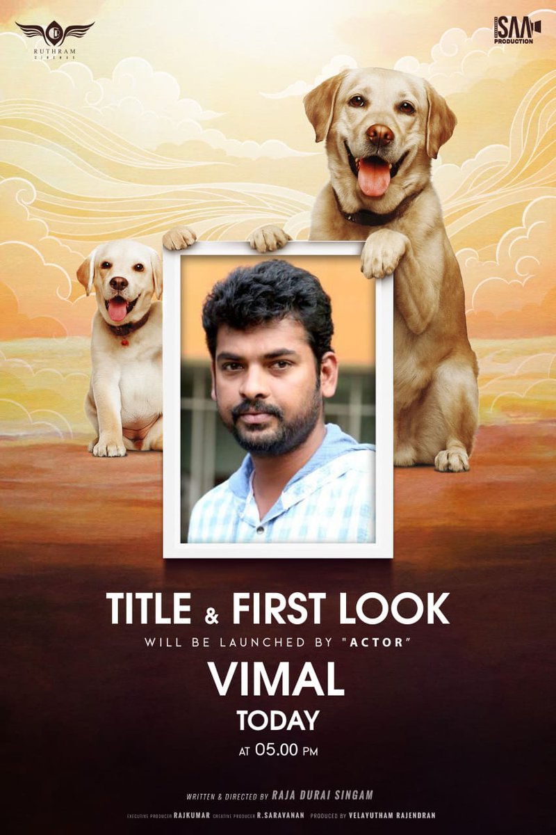Broadcast Media (@vijendra_deepa) on Twitter photo Releasing First look at 5 PM! 🎬🔥
@vimalactoroffl @kalaiyarasananbu @ruthramcinemas_rc @saaproduction_rk
🌟 Starring: <a href="/moulistic/">𝘊𝘩𝘢𝘯𝘥𝘳𝘢𝘮𝘰𝘶𝘭𝘪.𝘗.𝘚</a> @sija_rose_george @meenakshi.raveendran @adithyakathir_official @aristo_suresh
@ig_rajaduraisingam
@dirbalajivenkatesan @prorekhaa Releasing First look at 5 PM! 🎬🔥
@vimalactoroffl @kalaiyarasananbu @ruthramcinemas_rc @saaproduction_rk
🌟 Starring: <a href="/moulistic/">𝘊𝘩𝘢𝘯𝘥𝘳𝘢𝘮𝘰𝘶𝘭𝘪.𝘗.𝘚</a> @sija_rose_george @meenakshi.raveendran @adithyakathir_official @aristo_suresh
@ig_rajaduraisingam
@dirbalajivenkatesan @prorekhaa