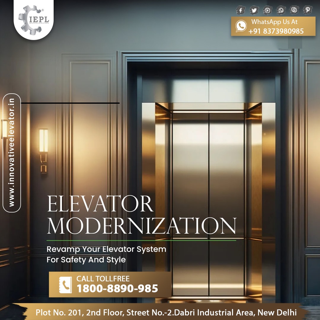 Innoelevatorind's tweet photo. 👉Elevator Modernization Revamp Your Elevator System For Safety and Style!
📞1800-8890-985
🌐 https://t.co/3bAsmtd7iS
💬 083739 80985
#InnovativeElevators #elevatorservices #liftservices #liftAMC #elevatoramc #delhi #Gurgaon #homeelevator #elevatormodernization #elevatormode https://t.co/jZi55xMCyc