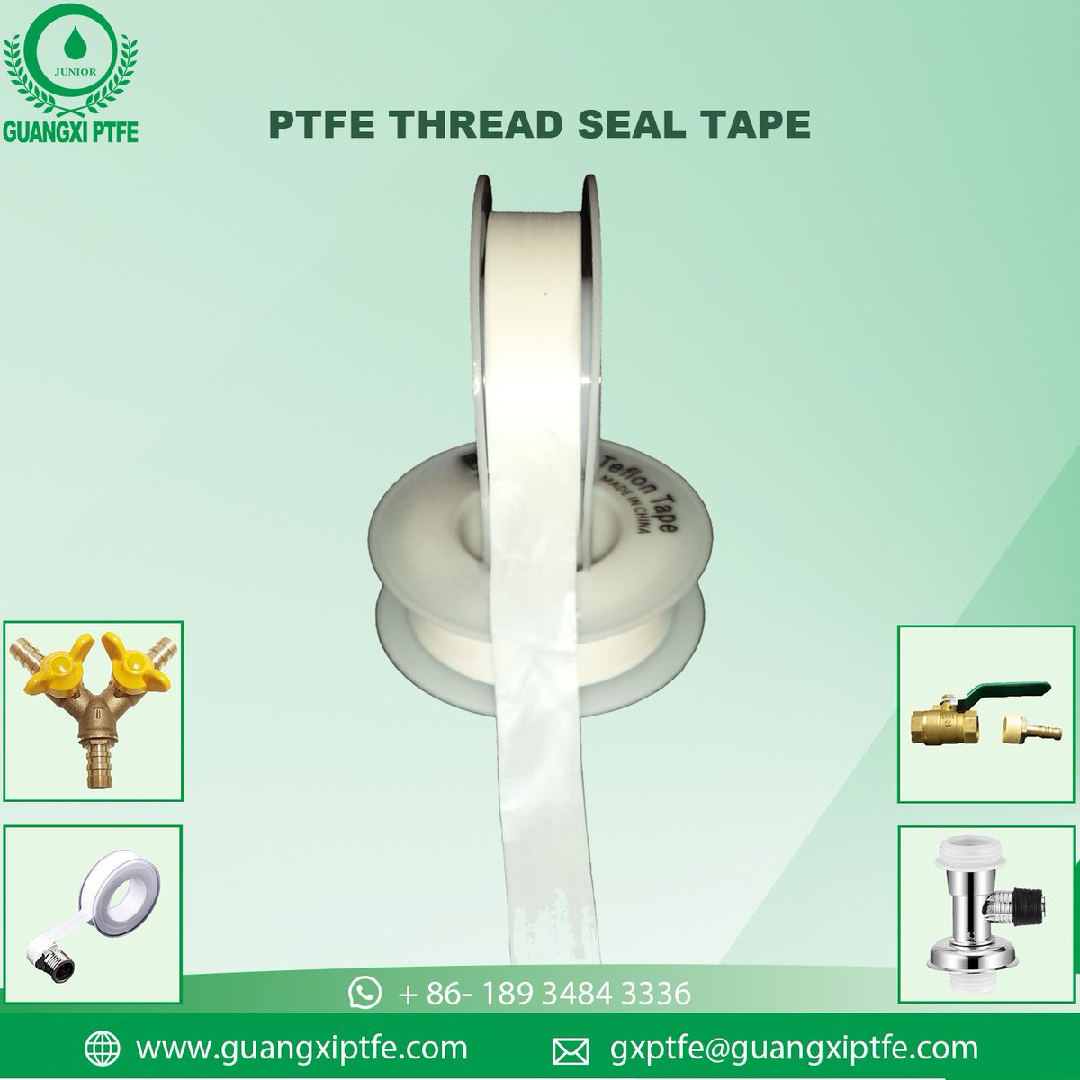 guangxiptfe's tweet photo. Our PTFE Thread Seal Tape ensures a secure, reliable seal for plumbing, gas, and water applications. Durable, easy to use, and trusted by professionals worldwide.

📩 gxptfe@guangxiptfe.com
🌐 https://t.co/FfH78N7QTj

#PTFETape #PlumbingSolutions #LeakProof #ThreadSealTape https://t.co/eNpSHNLVUD