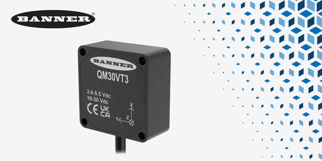 ElectronicaAzi's tweet image. Banner Engineering’s QM30VT3 3-axis vibration sensors are now available at Mouser. They enable early detection of mechanical faults to prevent downtime by accurately monitoring equipment vibration in all three axes.
| More info at: international.electronica-azi.ro/banner-enginee…
#BannerEngineering…