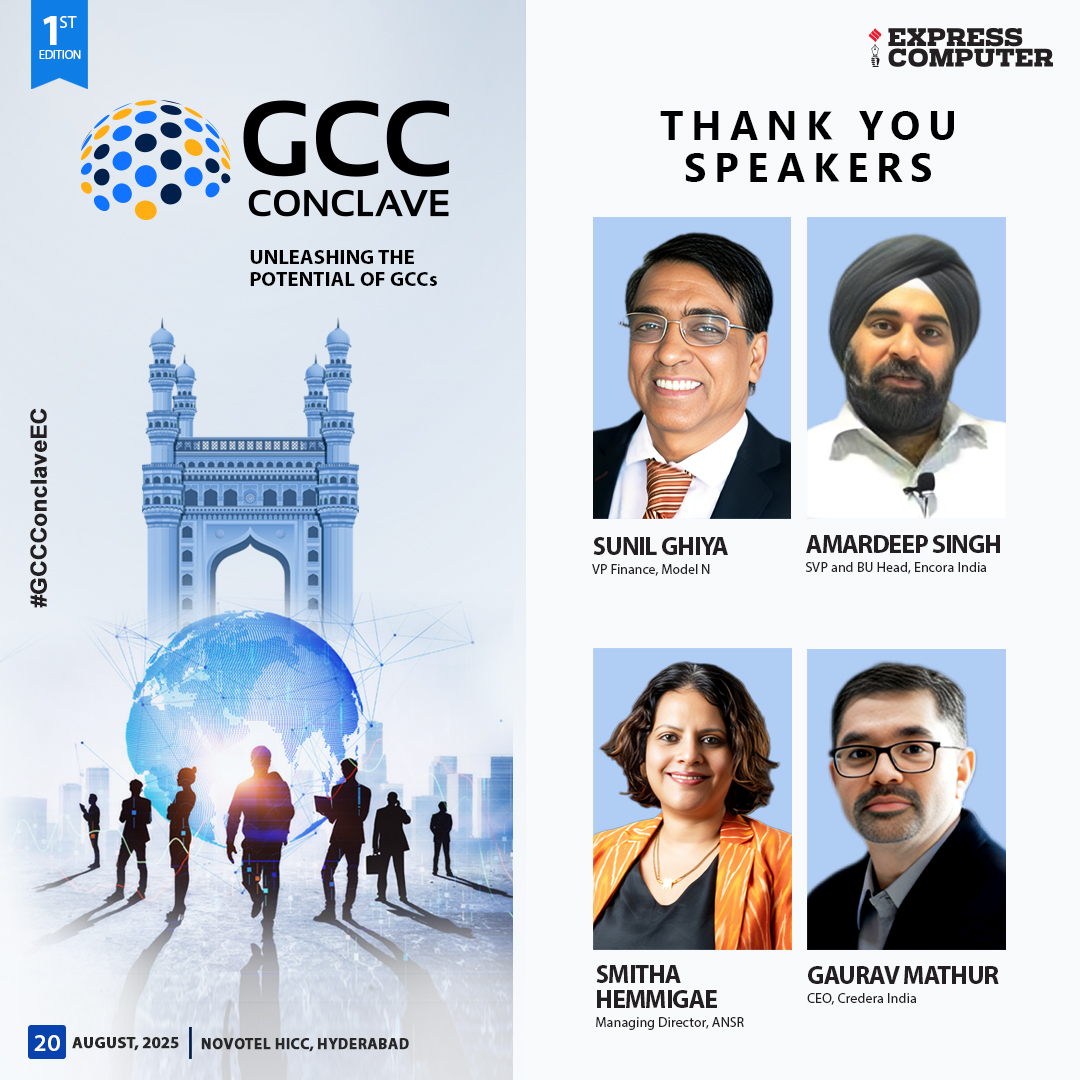 ExpComputer's tweet image. We thank all our Speakers for extending their support in making the 1st Edition of #GCCConclaveEC 2025 - A Grand Success! | Part - 6 

+ Sunil Ghiya, VP Finance, #ModeN
+ Amardeep Singh, SVP and BU Head, @EncoraInc
+ Smitha Hemmigae, MD, @ansrglobal
+ Gaurav Mathur, CEO, @credera