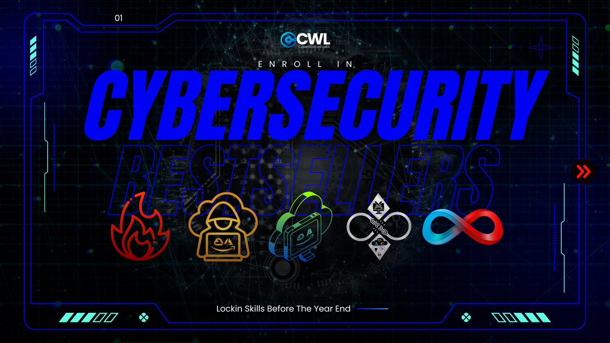 cyberwarfarelab's tweet image. 🔥 Offer ending soon! 🎯 Learn Red Teaming, Multi-Cloud, DevOps &amp;amp; more – at upto 90% off. ⚡ Offer valid till 31st August 2025 only!
🔗 Grab the offer now: cyberwarfare.live

#CWL #CyberSecurityCertification #RedTeamCourses #MCBTA #MCRTA #InfinityPlatform #CyberDeals