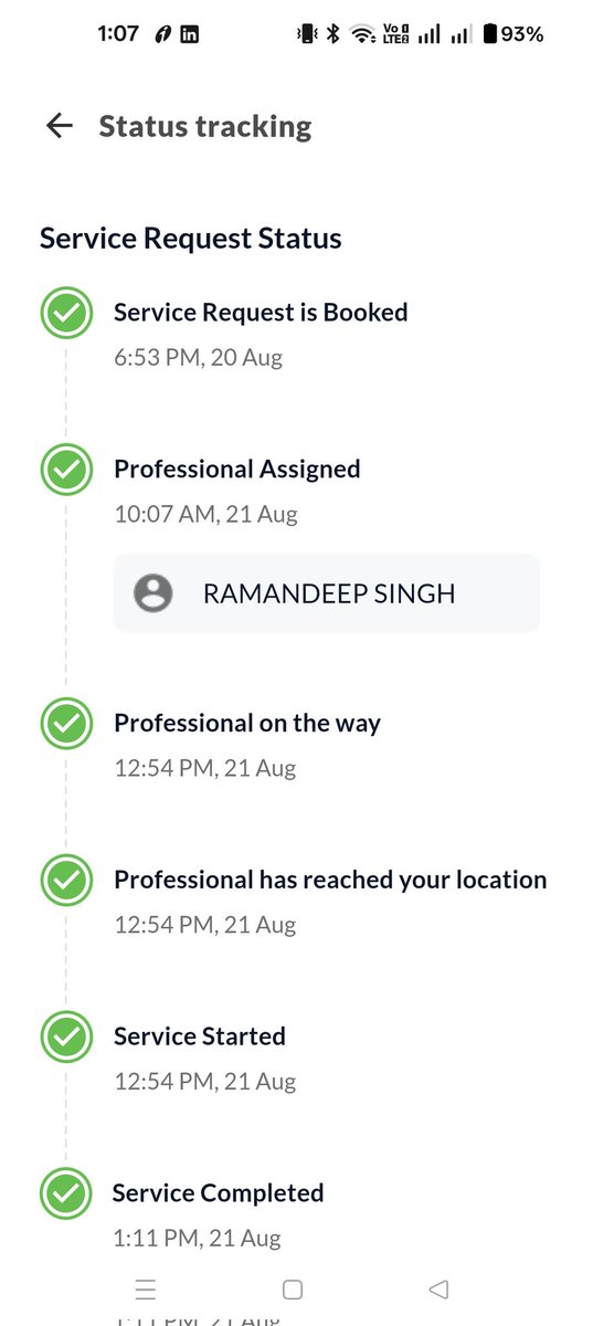 rpsinghlmp's tweet photo. Pathetic service I have never seen before https://t.co/nWYvAosQ3k
