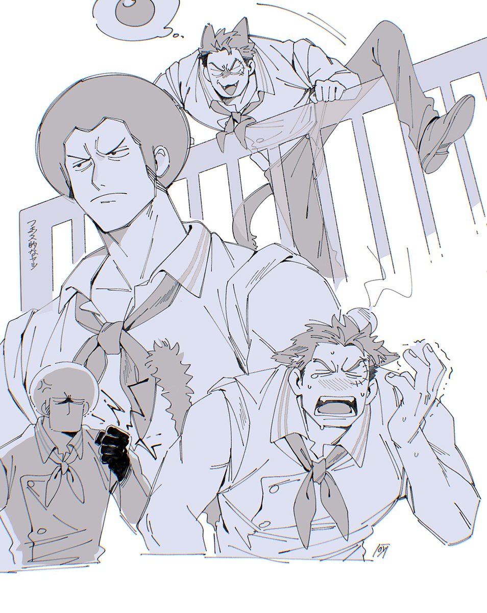 前あげてた描き直したやつ🐈‍⬛