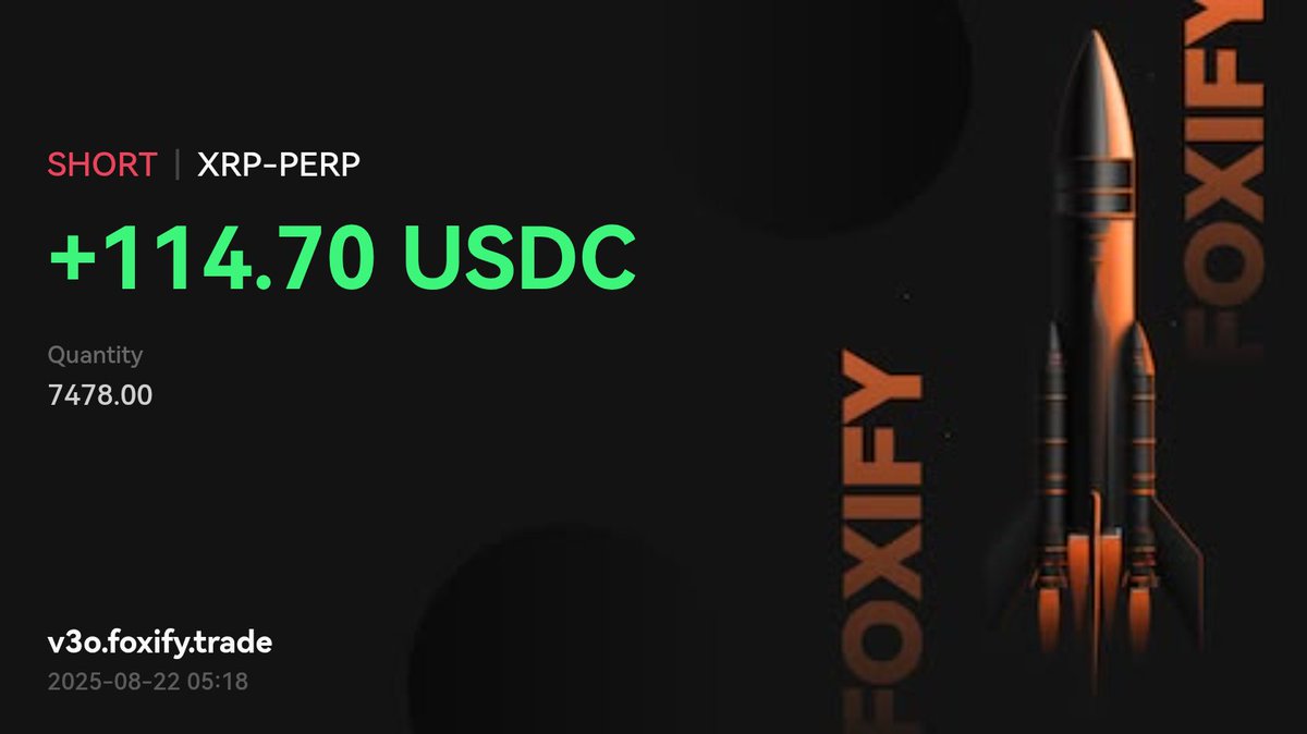 Sorry to short your beloved <a href="/Crypt0Senseii/">CryptoSensei</a> but I need to be ruthless , got FUNDED challenges to pass on <a href="/foxifytrade/">FOXIFY</a> 🦊