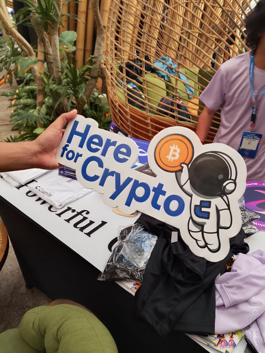 _faisalboy27's tweet photo. Here For CRYPTO
coinfest asia 2025🔥
.
.
#hereforcrypto 
#CoinWBali https://t.co/jQOtJ8Vagk