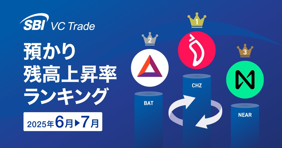SBI VC Trade (SBI VCトレード） on X: 